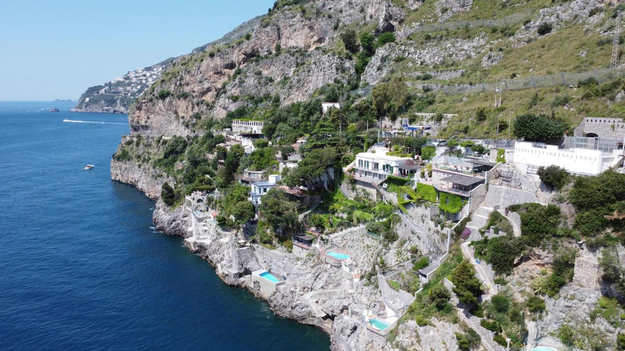 Villa Eris Conca dei Marini Exteriör bild